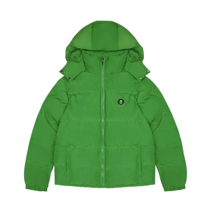 Trapstar Green Irongate Jacket Detachable Hood