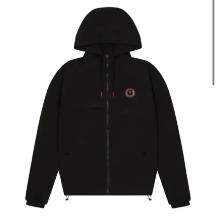 Trapstar Irongate T Windbreaker – Black/Red