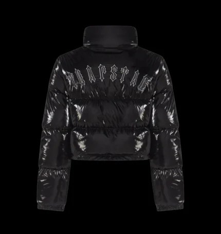 Trapstar Shiny Black Irongate Jacket – Women’s