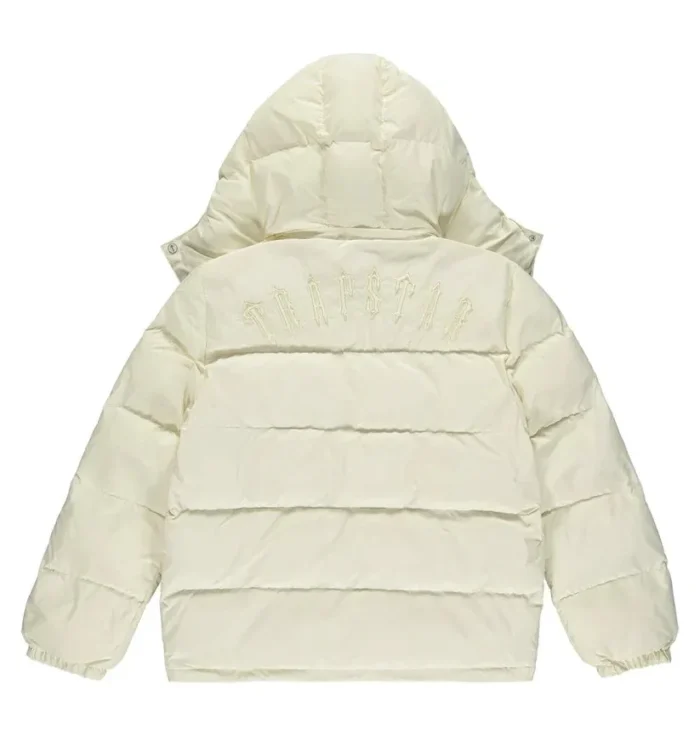 Trapstar Cream Irongate Jacket Detachable Hood