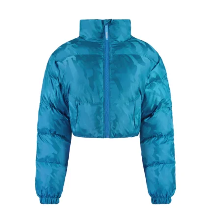 WOMENS JACQUARD PUFFER