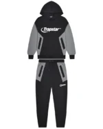 Chenille Hyperdrive Panel Tracksuit - Black