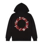 New Chain Scriptb Hoodie -Black