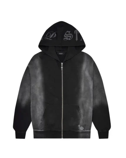 Latest Script hoodie -Black