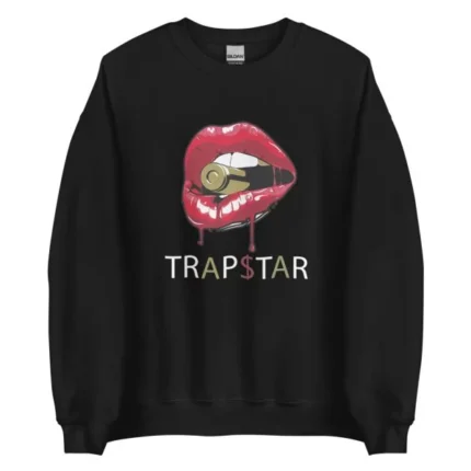 Latest Trapstar Red Lips Sweatshirt